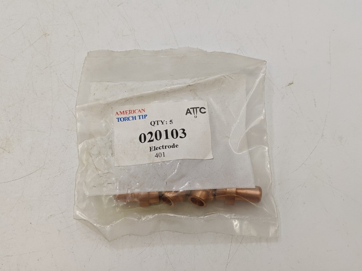 5 Piece ATTC 020103 Electrode Tip Nozzle Welding Equipment Accessory NOS