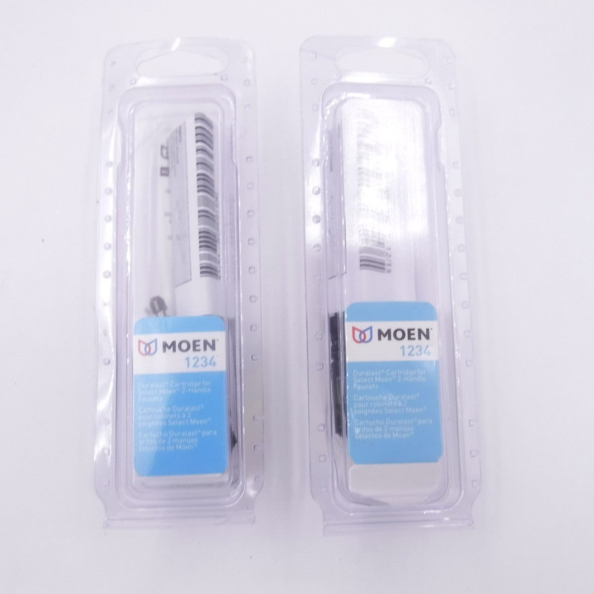 2 Pack Moen 1234 Universal Replacement Faucet Cartridge Kits