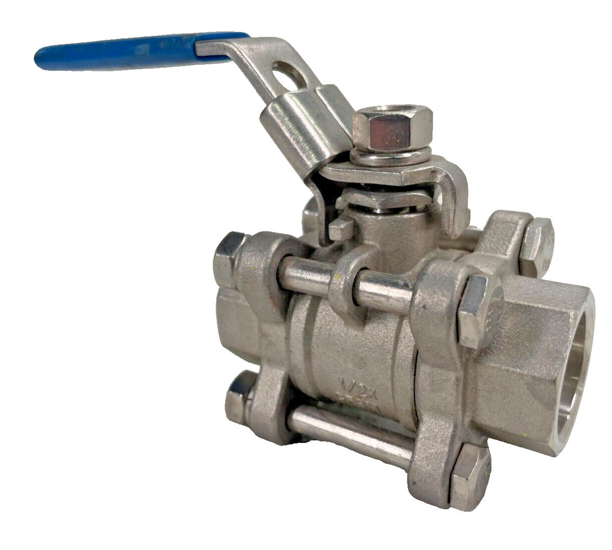 FNW 310A Stainless Steel Ball Valve 1/2" Socket Weld Ends 1000-psi WOG Lever Op.