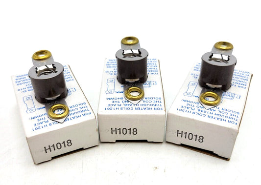 3PC Set Eaton Cutler-Hammer H1018 Overload Heater Coil Element	1.13-1.35A Type H
