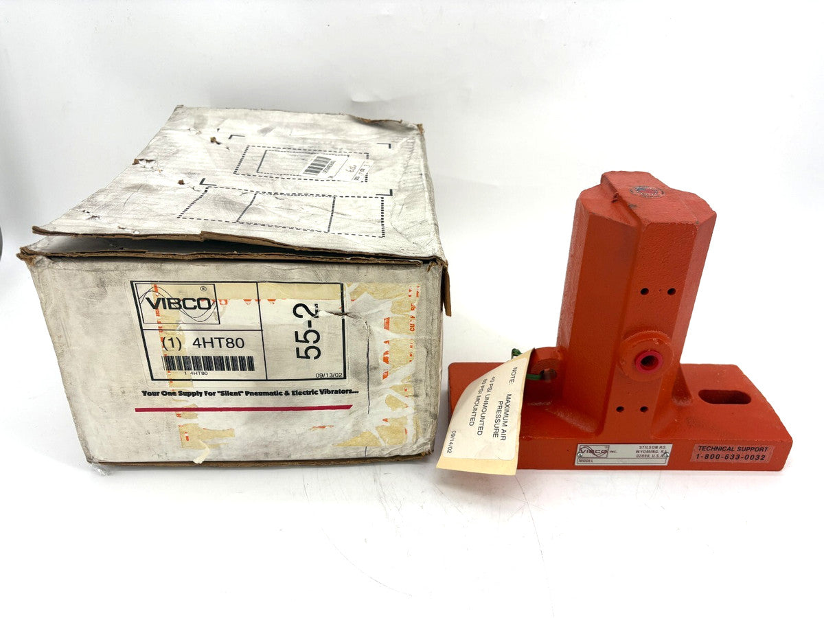 New Vibco 55-2 Piston Vibrator Bolt-On 5000vpm max 4HT80 1/4" NPT