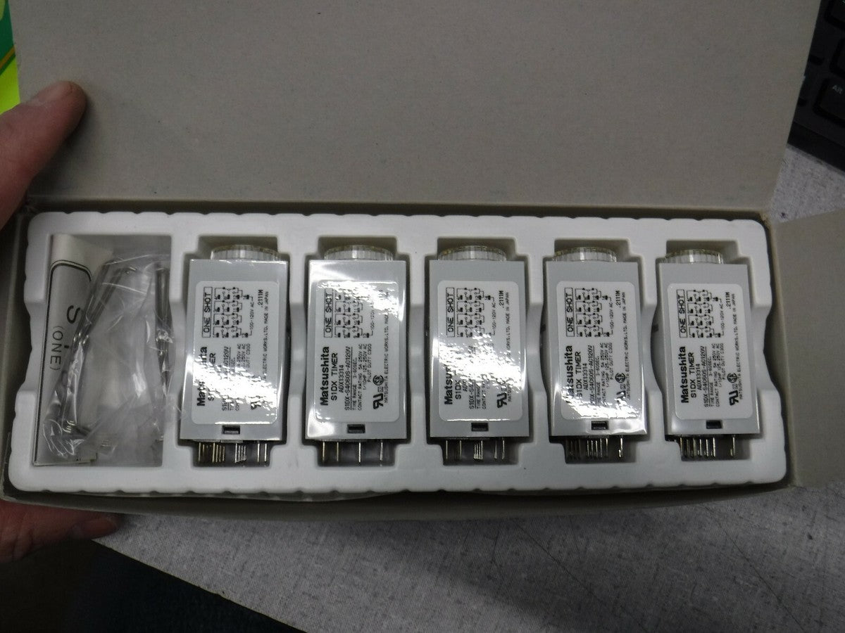 Matsushita S1DX-S4C60S AC 120V Timer lot of 10 pcs one price