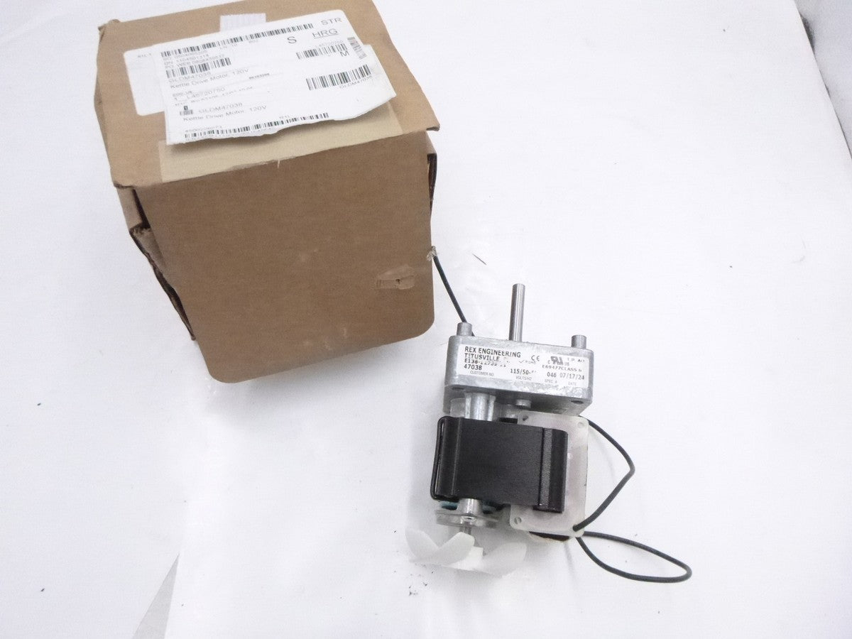 Gold Medal Products 47038 Kettle Drive Motor 120V for 1866 1871 2001 2003