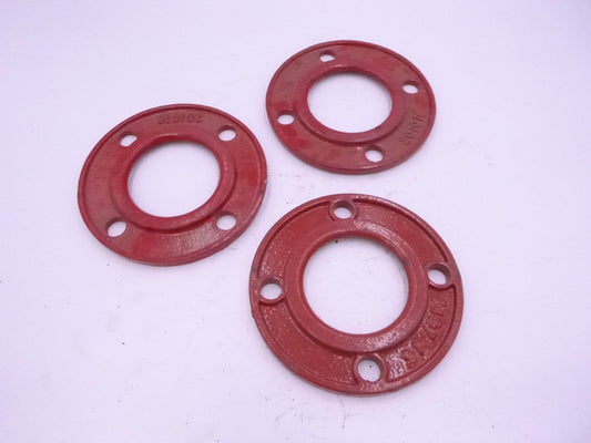 3 Pack Agru 3" Red Flange 4 Bolt SDR11 DIA536
