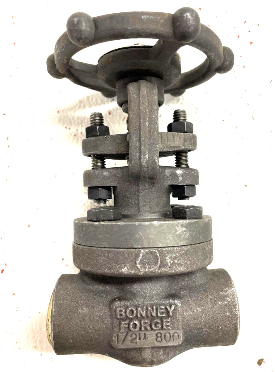 BONNEY FORGE H13 Full Port Gate Valve 1/2" 800 Forged Steel Socket x NPT Trim 12