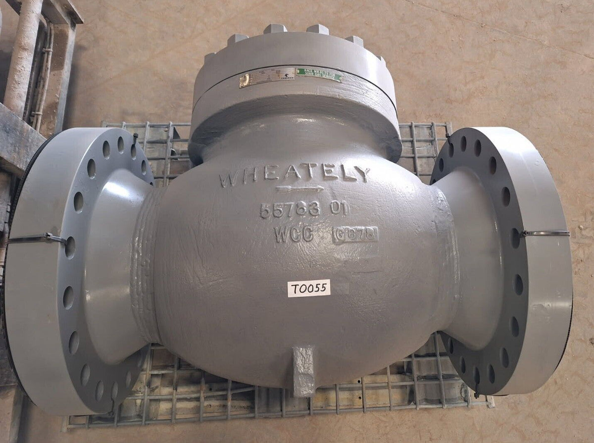 CAMERON WHEATLEY 12" Class 900 RTJ Flanged Piston Check Valve PN: 9D-75746-01