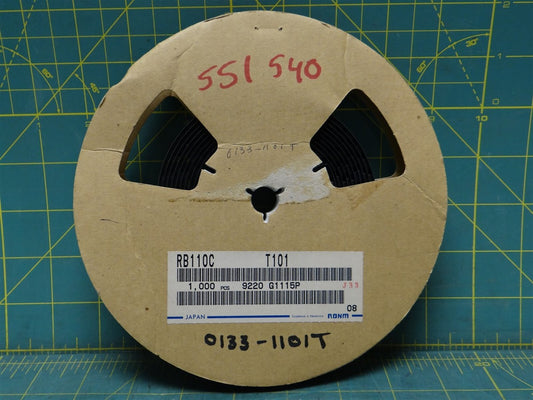 275 Piece Est ROHM RB110C T101 General Purpose Schottky Rectifier Diode 40V 1A
