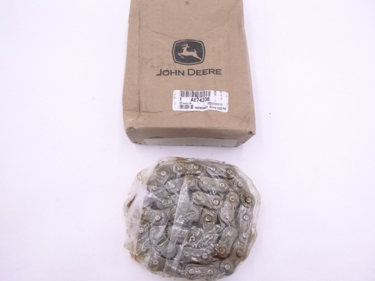 OEM John Deere AE74238 Drivetrain Roller Chain for 446 447 448 456 457 458
