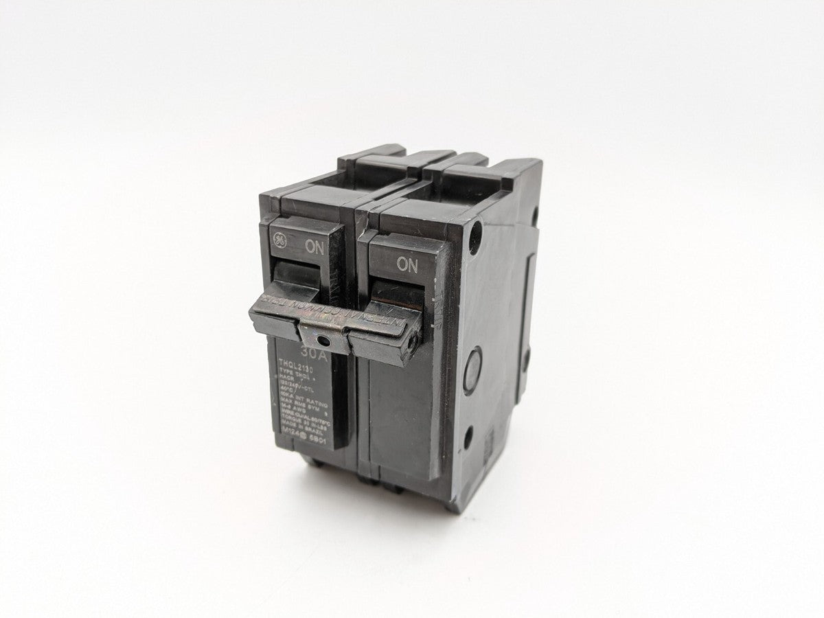 General Electric THQL2130 Plug-In Circuit Breaker 30A 240V 2P 1PH THQL 30 AMP
