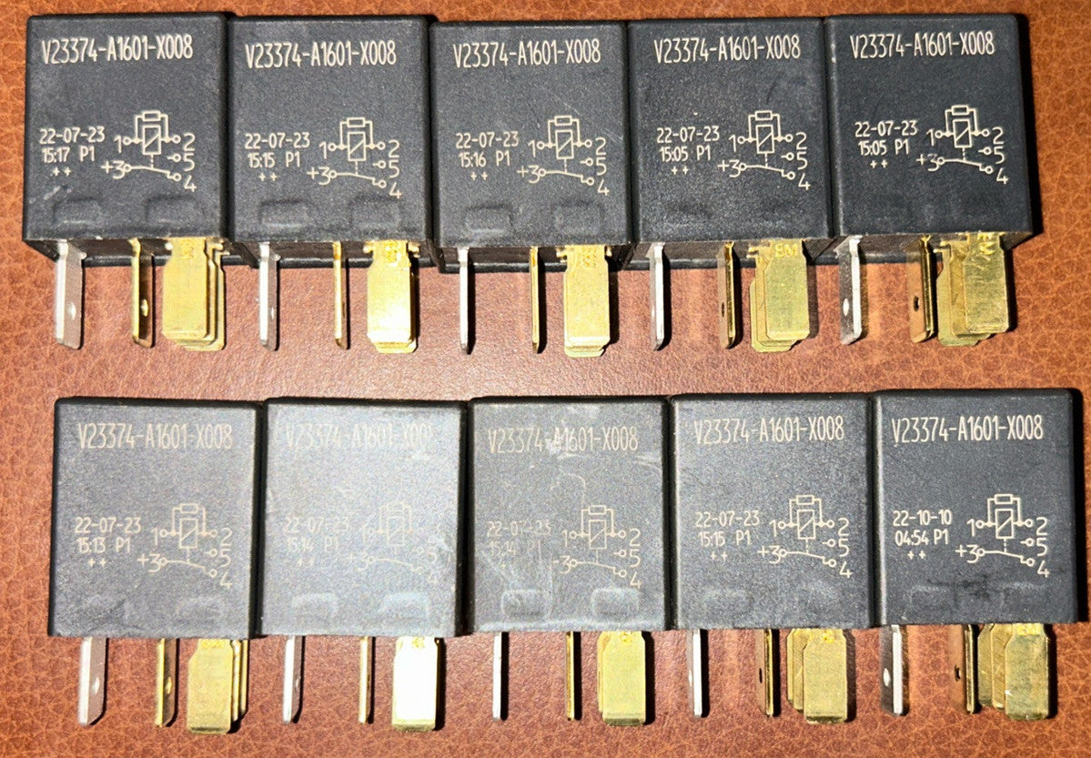 *QTY 8* Tyco V23374-A1601-X008 5 Prong Relay. NEW! FREE SHIPPING!        T5