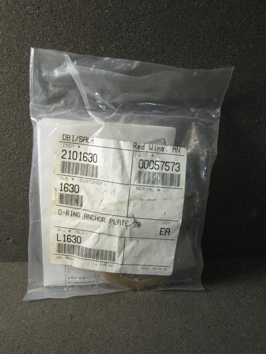 DBI Sala Alloy Steel D-ring 210630 14" X 2" Width X 4 14"