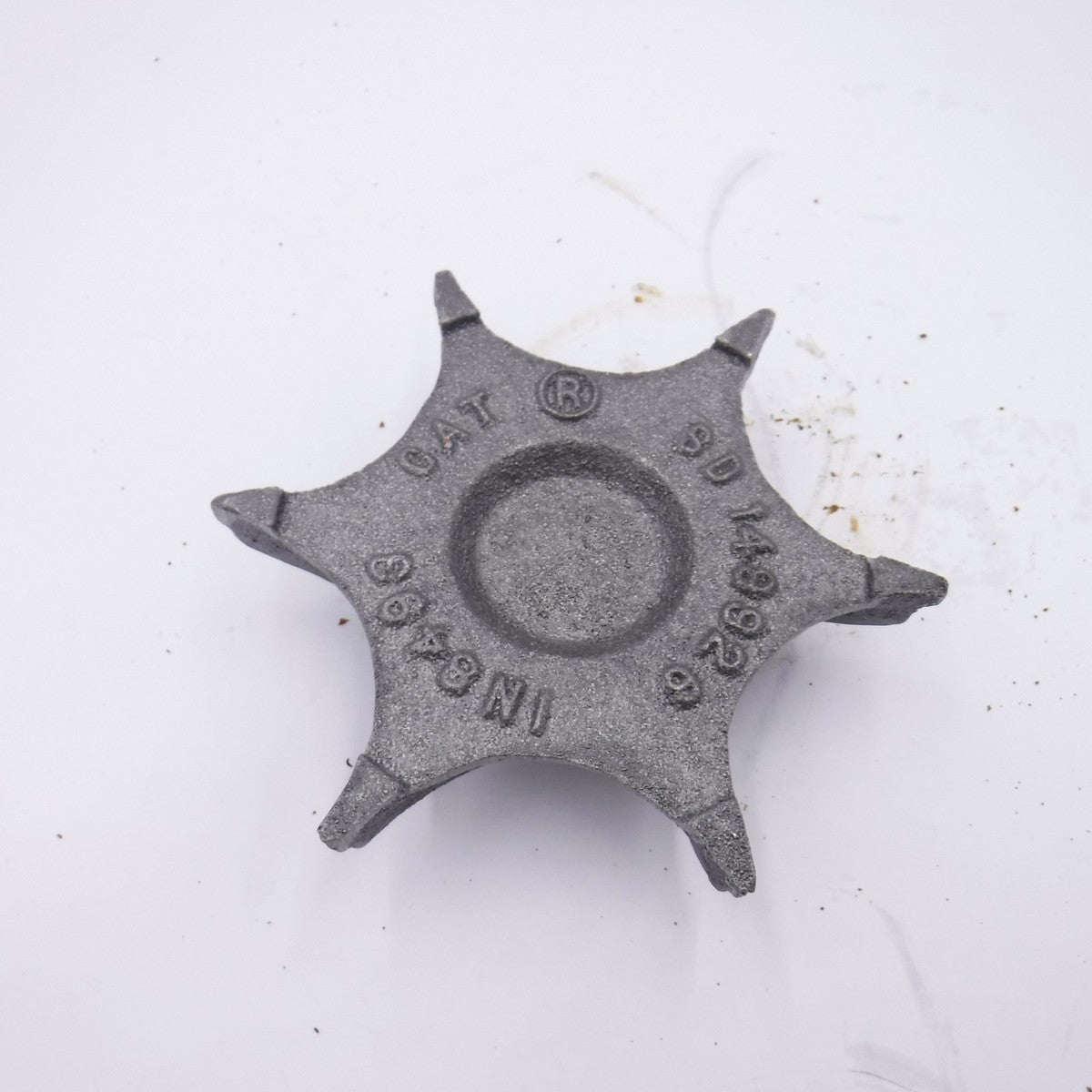 SEE DESC Genuine OEM CAT 1N-8493, 5.24" OD Water Pump Impeller UNBORED