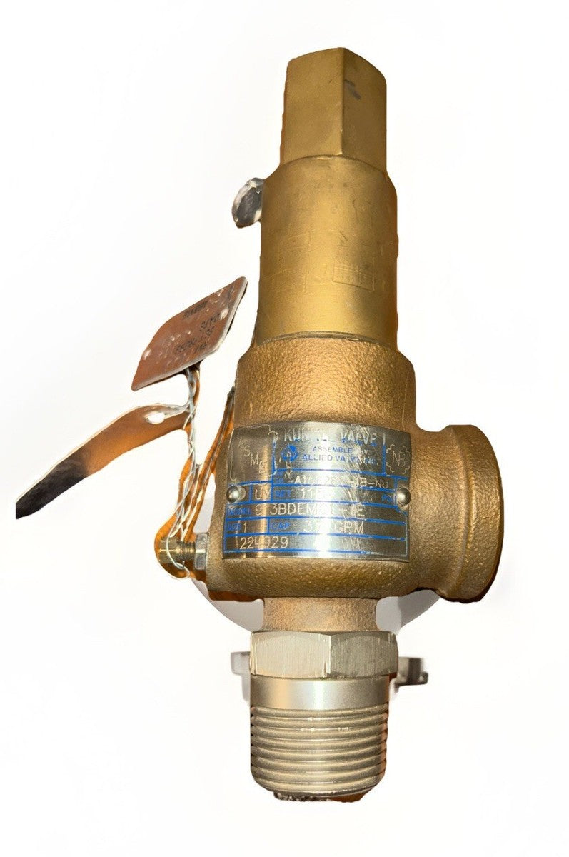 KUNKLE 1" 115 PSI PRESSURE RELIEF VALVE 913BDEM01-JE. NEW! FREE SHIPPING!    P9