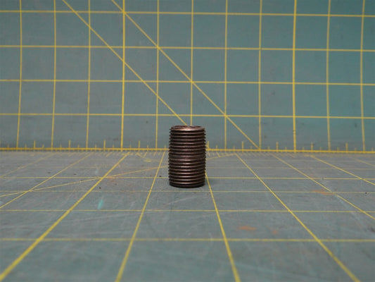 3/8" x 1" Pipe Fitting Nipple Male NPT Steel Tapered Threaded Schedule 40 Welded
