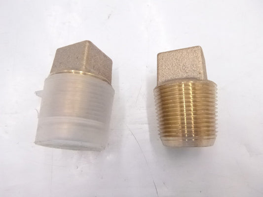 2 Pack Cambridge 1" SQ HD Centre Set Tapping Plug 98NL-A4
