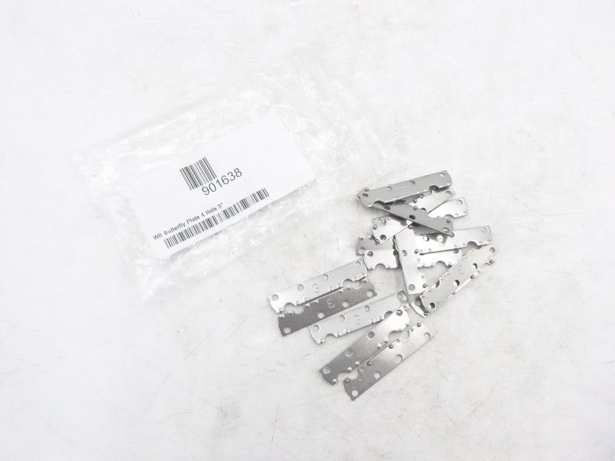 15 Pack OEM Lancer WB Butterfly Plate 4 Hole 3* 901638