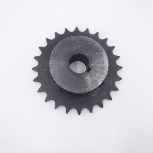 24 Tooth Type B Hub Sprocket 1" Bore for #50 Roller Chain