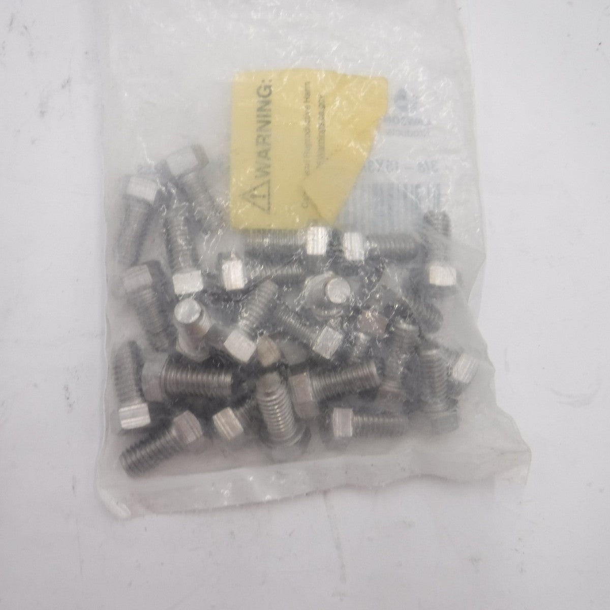 25 Pack Lawson 3/8-16 x 3/4" Stainless Steel Hex Cap Screws 81822