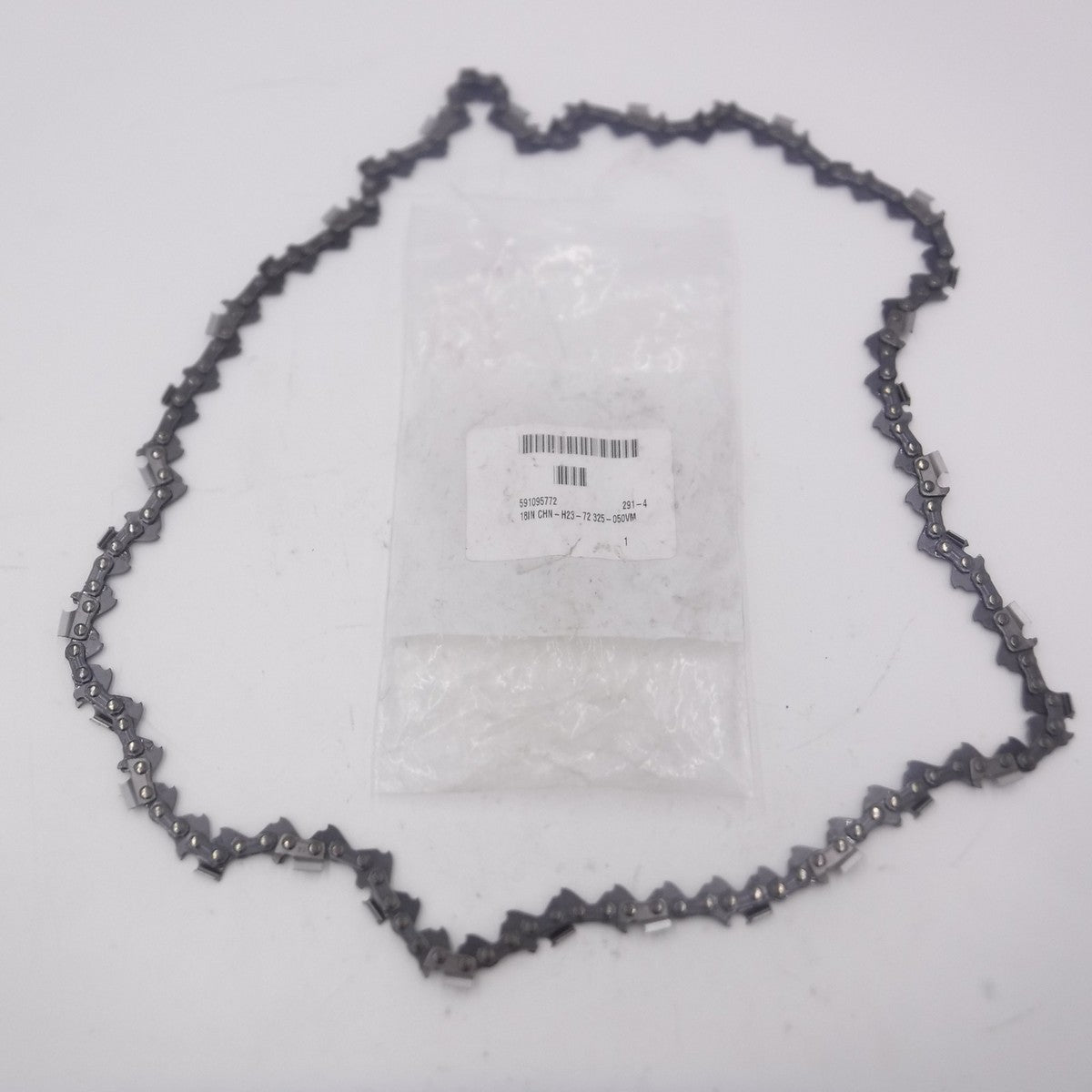 Genuine OEM Husqvarna 18" Chainsaw Chain .325" Pitch, .050" Gauge 72DL