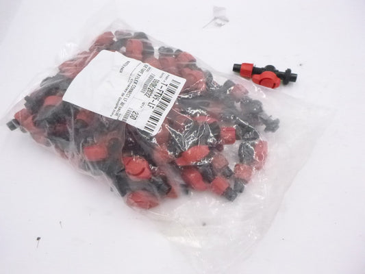 250 Pack Toro Barb 5/8" Drip Tape Valve Fitting T-FTV5-250B