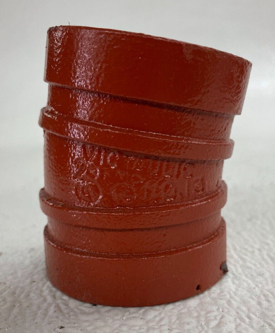 2" Victaulic Style 13 Grooved End 11-1/4 Degree Elbow Pipe Fitting