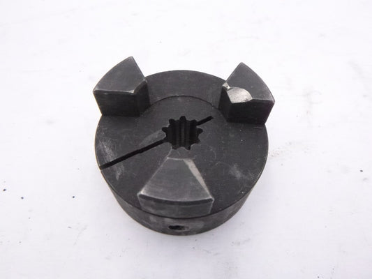 1/2" 9 Tooth Splined L090 Jaw Coupling Half SEE DESC