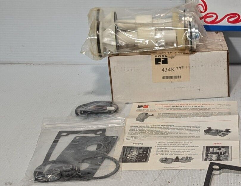 Ross Controls 434K77 Repair Valve Body Service Kit, only includes items shown