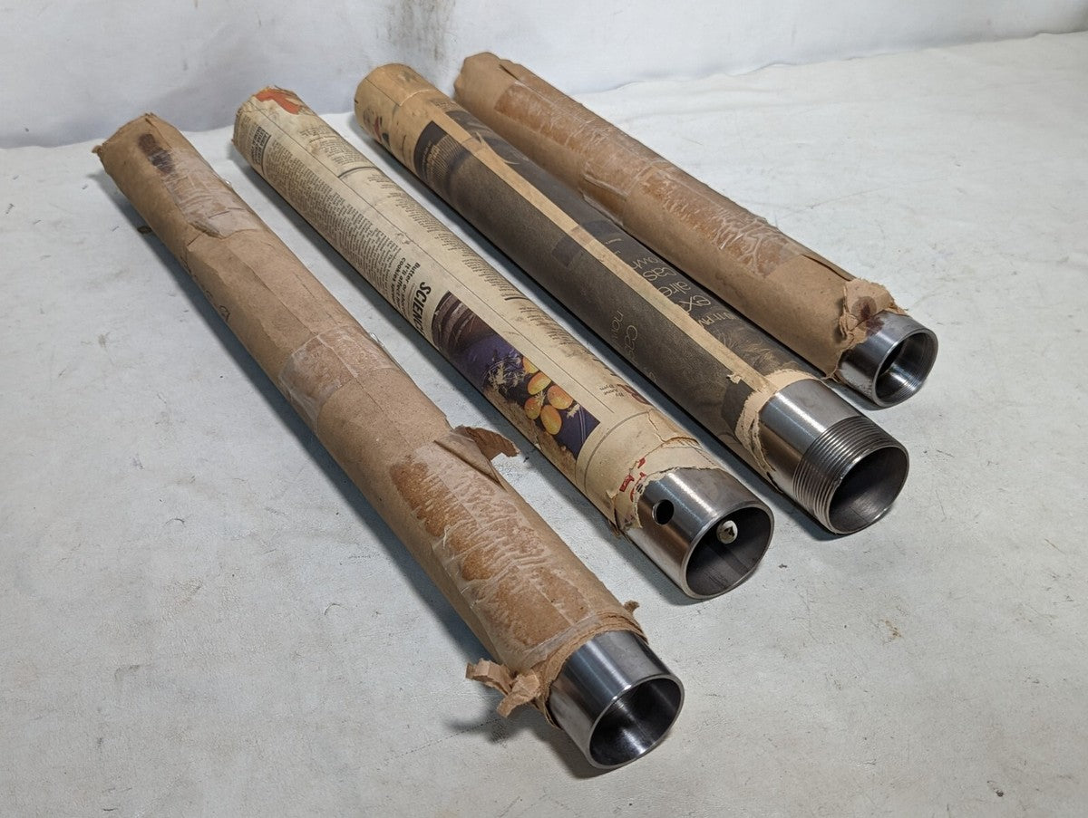 Lot of 4 tubes from Carlson Tools: 18-24 inches long, 2.375 inches wide