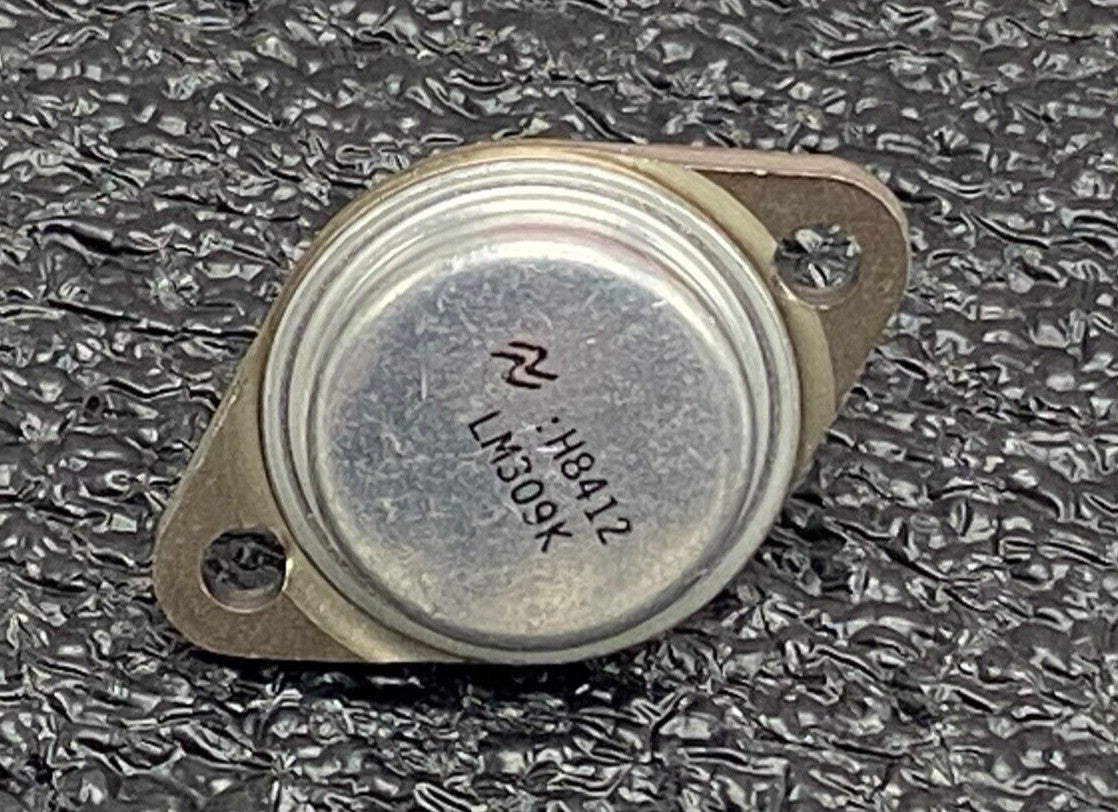 National LM309K +5 volt DC fixed regulator TO-3