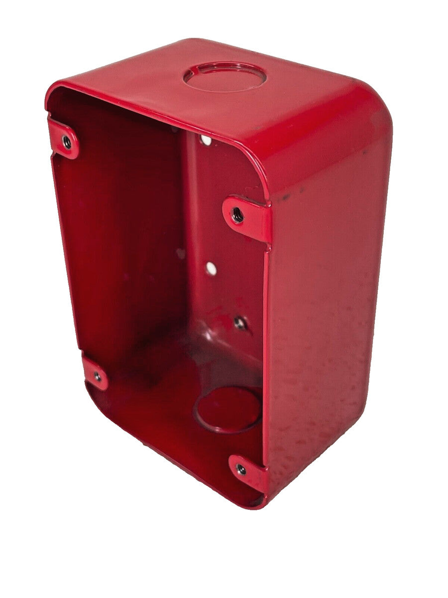 KIDDE-FENWAL 84-100009-001 Indoor Backbox, Red, *BOX ONLY*
