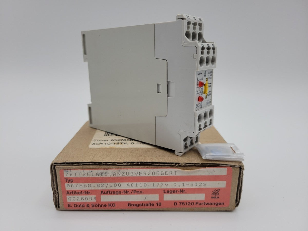 E. Dold & Sohne KG Z3Z4B1 Multimeter MK7858.82 110-127 Volt AC 0.1-512 Sec White