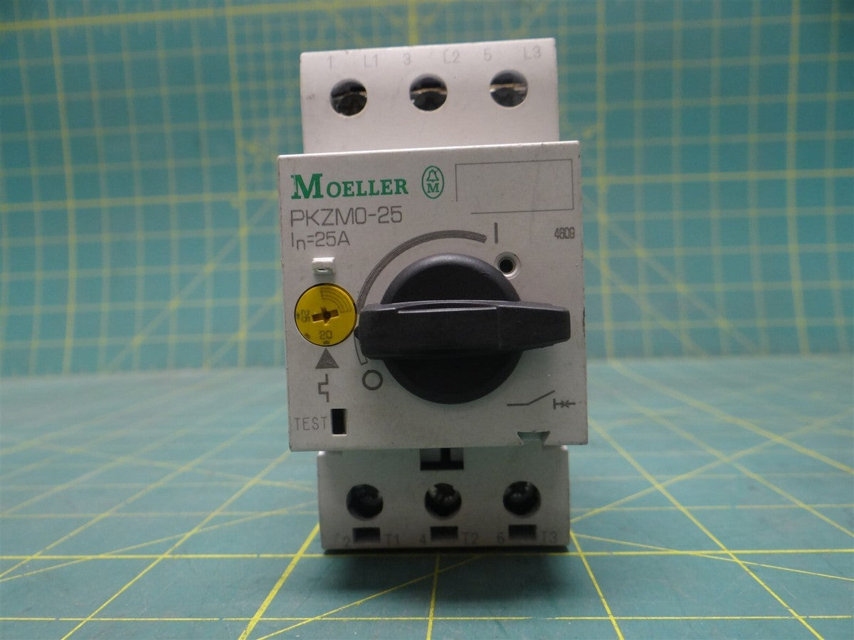 Moeller PKZM0-25 PKZM0+BK25/3-PKZO-E Manual Self-Protected Motor Control Switch