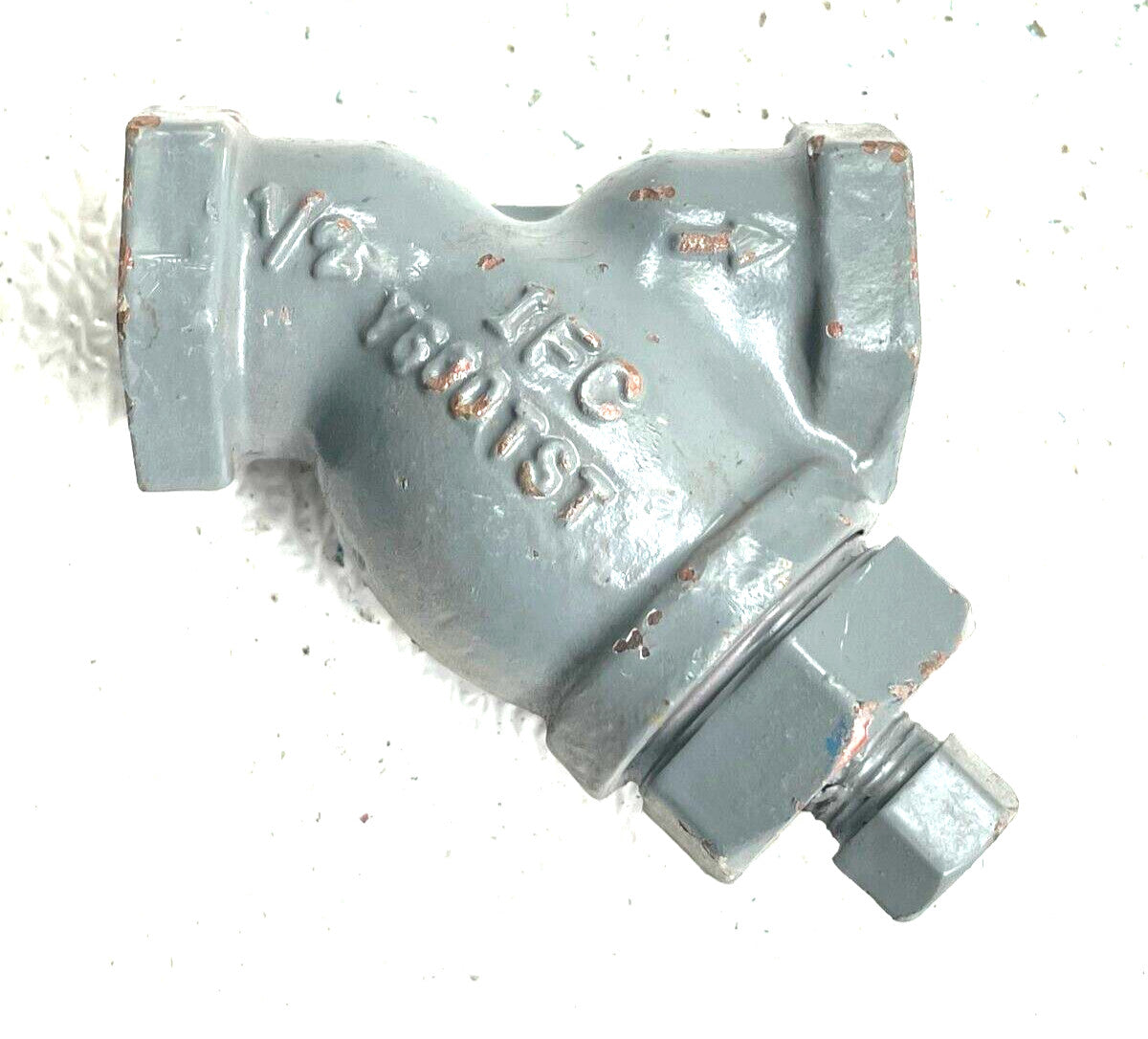 IFC Y600-TST Y Strainer 1/2" NPT Class 600 1480-psi WOG WCB Body  3/64" Screen