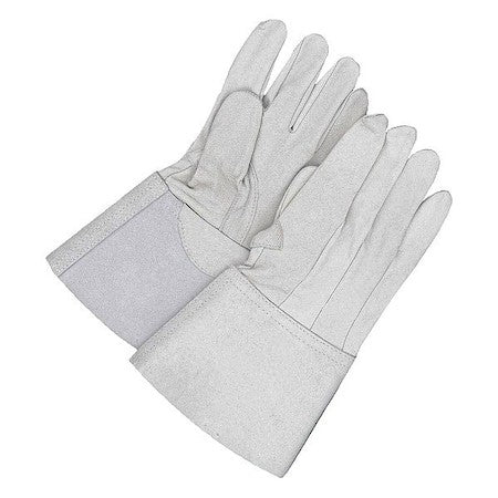 Bdg 64-1-1241-9 Gander Brand Welding Gloves, Gauntlet Cuff, Straight Thumb,