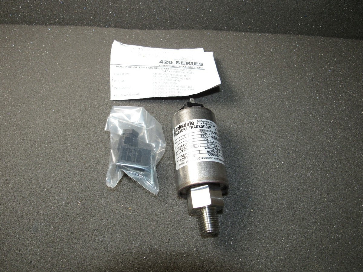 425H4-01-A Barksdale Control Products Pressure Transducers, 420 Series