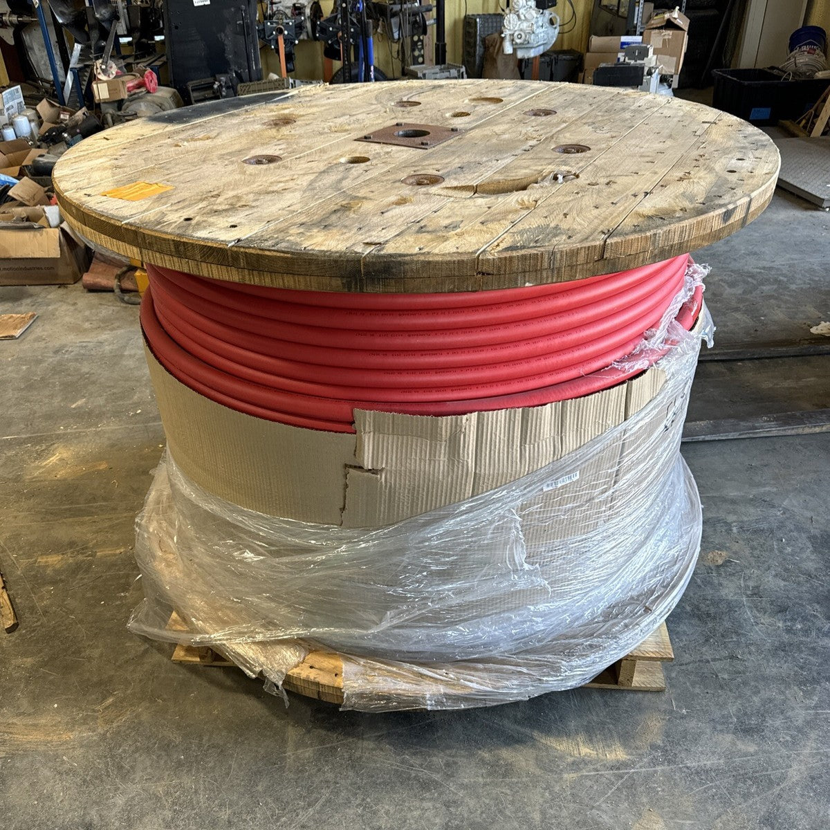 Gaalship Marine MV Power Cable SHF 8, 7/15kv Red RAL  3000 BK 1x185 1682 Feet