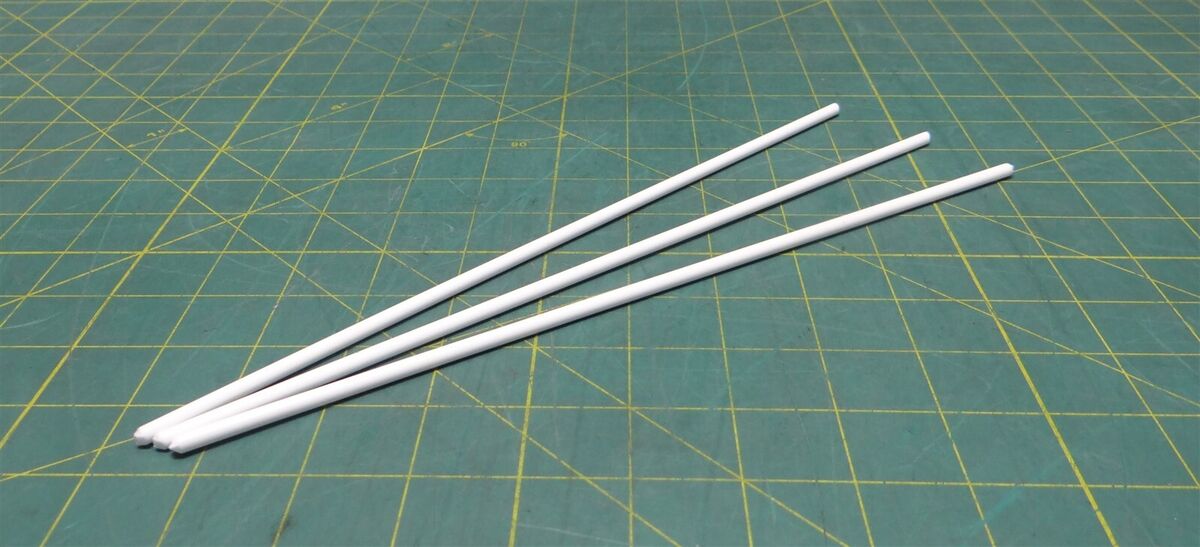 (Pack of 3) Intralox Acetal White Splicing Rods, 11.25" Length, 0.18" Diameter