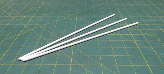 (Pack of 3) Intralox Acetal White Splicing Rods, 11.25" Length, 0.18" Diameter