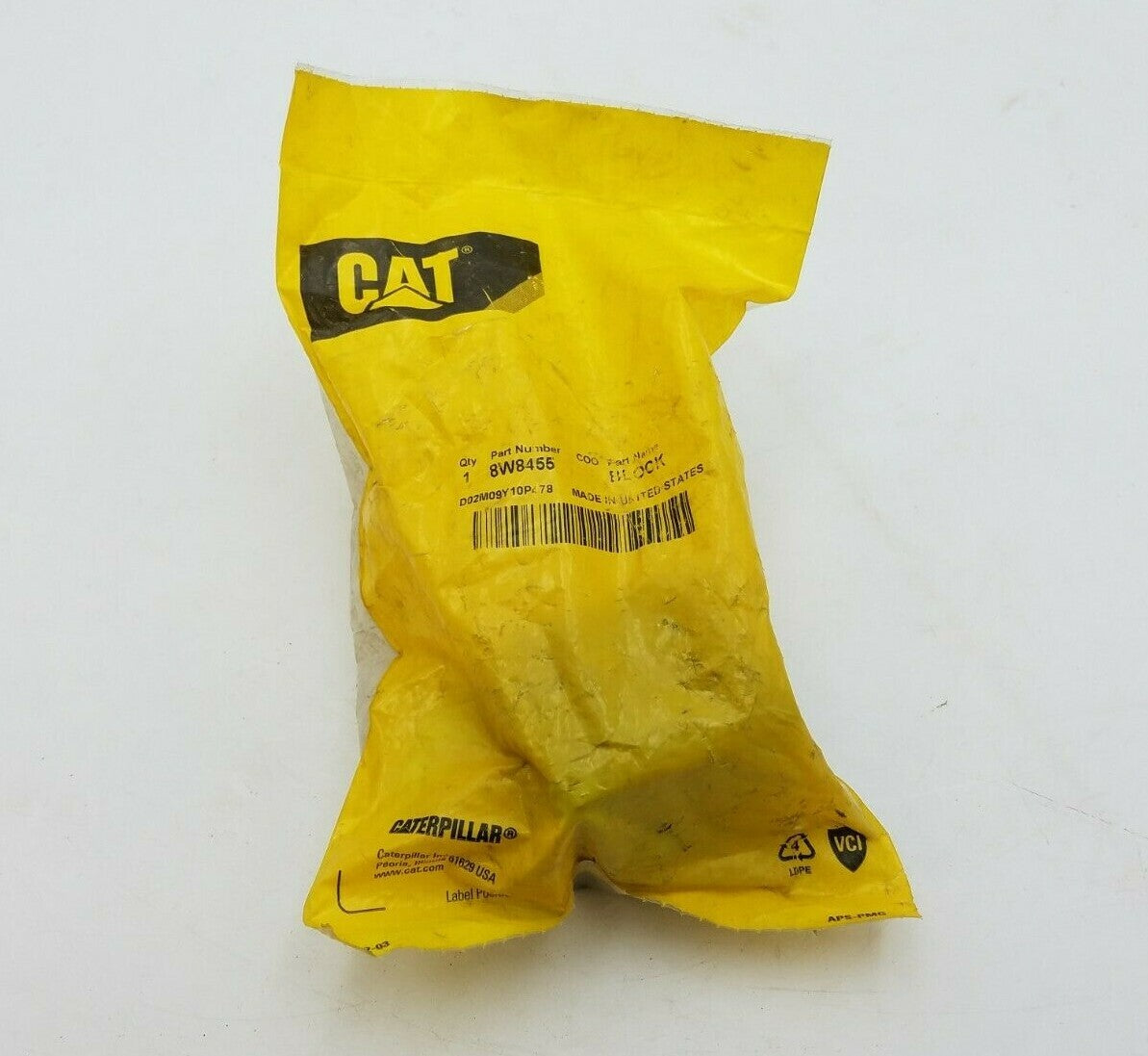 Caterpillar CAT 8W8455 Block Heavy Equipment Replacement Parts Off Highway Truck