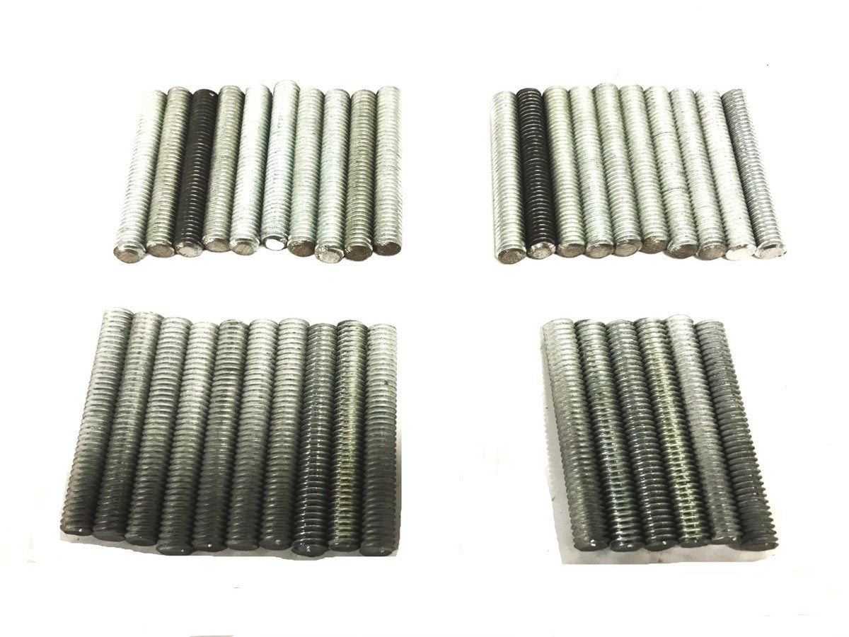 Unbranded 3/8-16 x 2-1/2 inch Threated Rod [Lot of 36] NOS