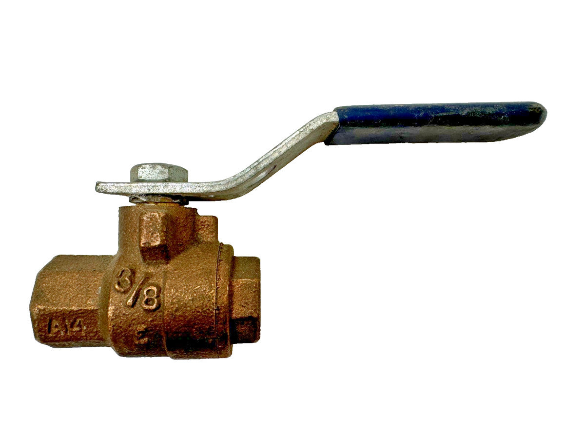 NIBCO 3/8" Threaded NPT Full Port Ball Valve 600-psi CWP / 150-psi SWP Lever Op.