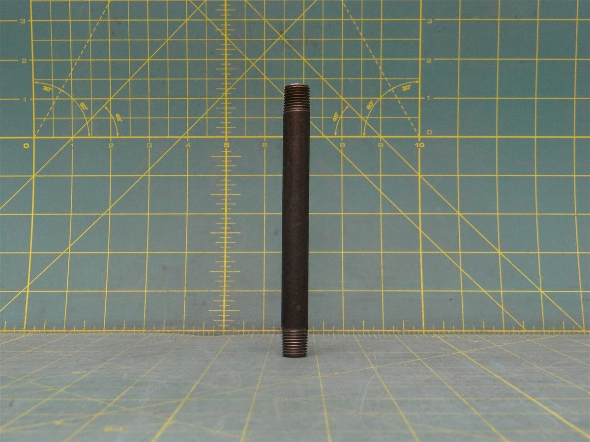 1/4" x 5 1/2" Pipe Fitting Nipple Male NPT Stainless Steel Tapered Schedule 80
