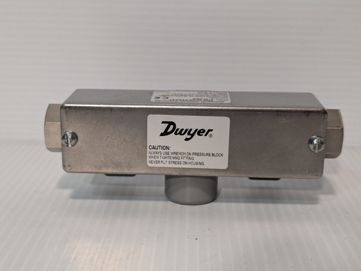 Dwyer 629C-02-CH-P2-E5-S1 Differential Pressure Transmitter, 0-10 PSI, 35 VDC