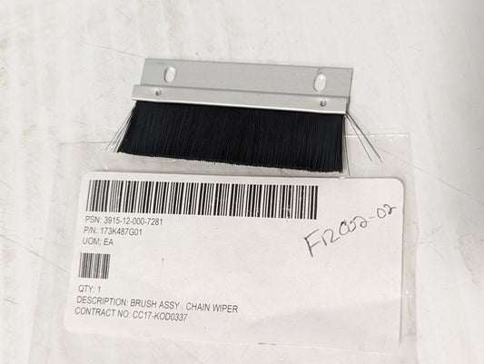 3915-12-000-7281 173K487G01 Chain Wiper Brush Assembly