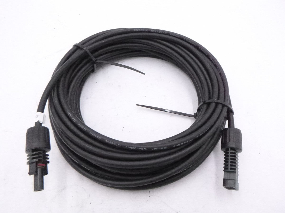 40' 10AWG Solar Panel Extension Cable with Male and Female Connectors