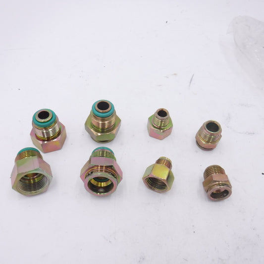 1" NPT Female x 1" NST (NH) Male Brass Hex Adapter