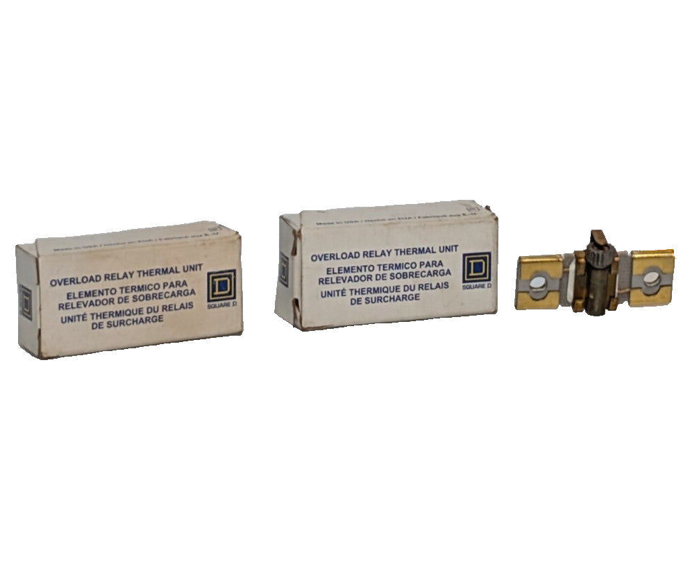 Lot of 2: Square D B1.88 Thermal Overload Heater Element Units