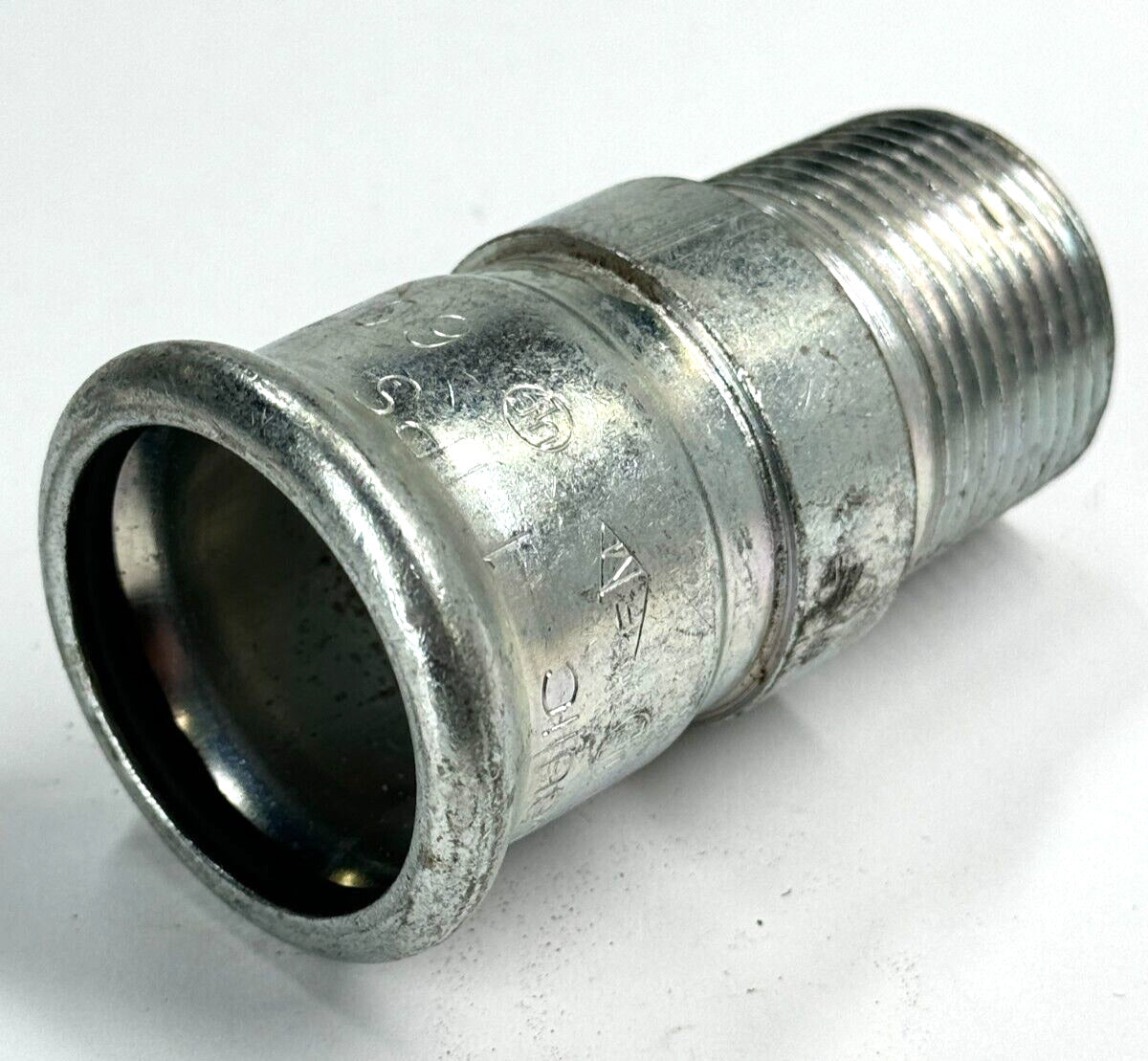 Victaulic1" Style S-580 Press-Fit Adapter Fitting (Press X Male NPT) Plated