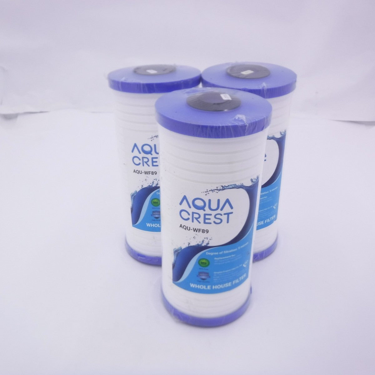 3 Pack Aqua Crest Whole House Water Filters for 3M Aqua-Pure AP810