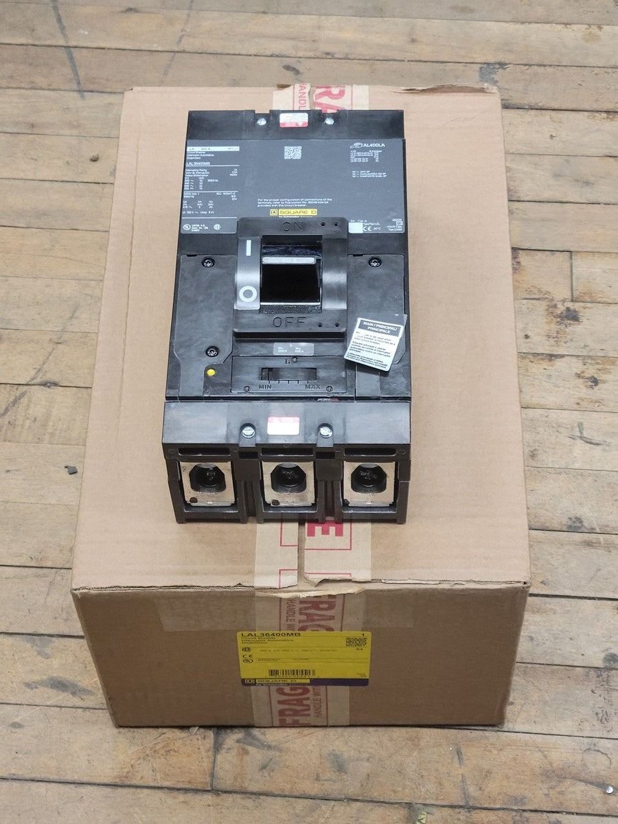 Square D LAL36400MB Circuit Breaker 400A 3P 600VAC 250VDC